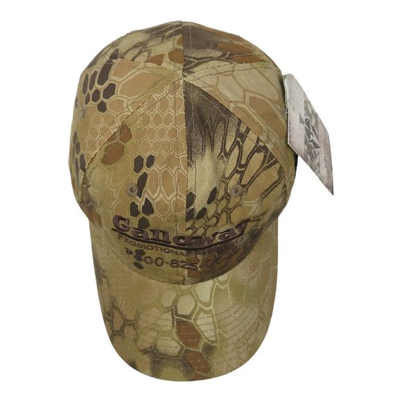 Galloway Kryptek Highlander Camo Pattern Strapback Cap Trucker Hunter Hat NEW - Picture 6 of 12